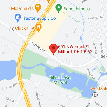 Our Milford Location information on google maps